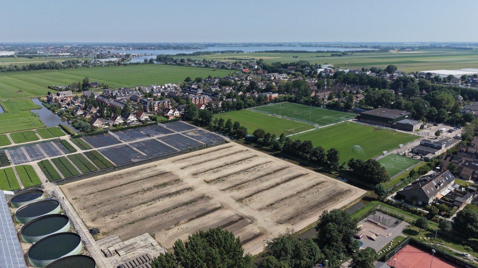 Woubrugge, Luchtfoto